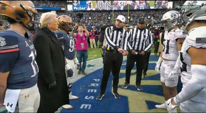 President Trump’s Coin Toss Will Go Down In The History Books [VIDEO]