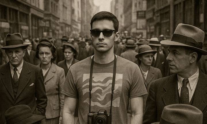 ¿Viajeros del tiempo captados por cámaras?