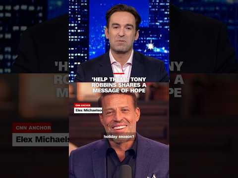 ‘Help them’: Tony Robbins shares a message of hope