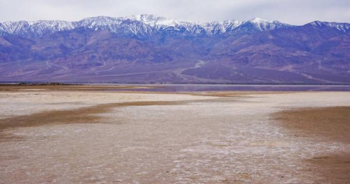 Ancient lake from ice age comes back to life in Death Valley after record rainfall