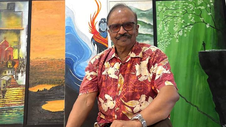 'Painting Has Been God-gifted. I Draw Anything I See,’ Says Filmmaker And Artist Uday Shankar Pani