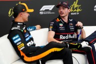 Max Verstappen to go ‘all out’ to beat Lando Norris to title after landing pole