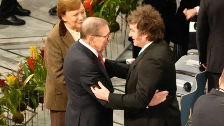 Milei no logró la foto con Corina Machado y se volvió antes de Oslo: cuándo llega al país