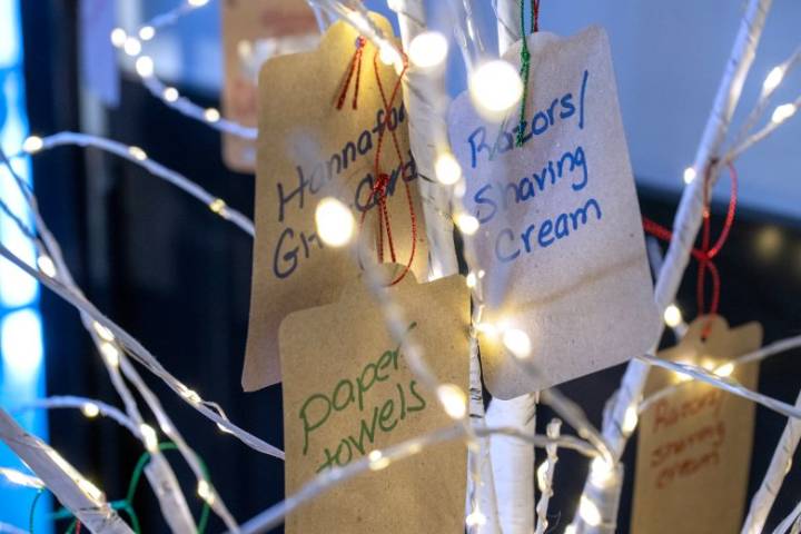 ‘Giving trees’ in Maine reflect heightened need for household essentials