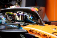 Who is driving at the 2025 F1 Abu Dhabi post