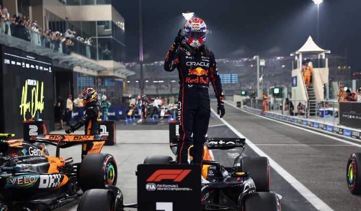 ¡No está jugando! Max Verstappen gana Pole Position de GP de Abu Dabi y apunta al título de pilotos