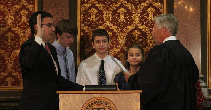 Iowa State Treasurer Roby Smith, a Republican, will seek re