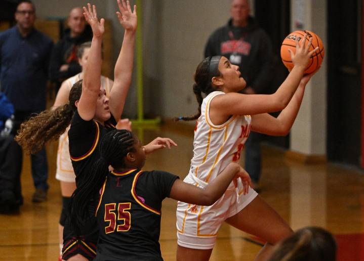 Basketball: Taji Alexa takes Mother McAuley past Montini