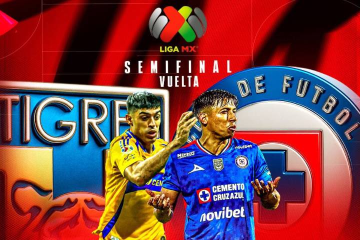 Cruz Azul vs Tigres: EN VIVO, dónde, cuándo y a qué hora ver la vuelta de las Semifinales Apertura 2025 Liga MX