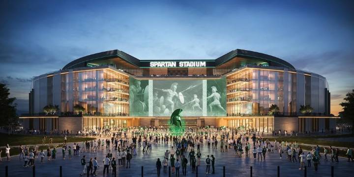 Michigan State sets $1 billion fundraising goal to upgrade athletic facilities
