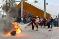 Refuerzan la seguridad en San Antonio: Capacitan a primeros respondientes para el MAQUECHO 2025