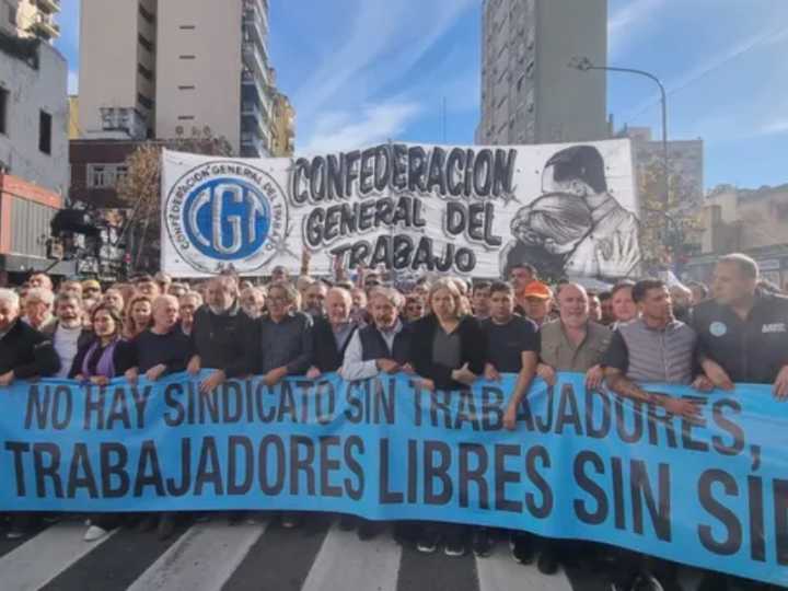 La CGT marchará el próximo jueves a Plaza de Mayo contra la reforma laboral de Milei