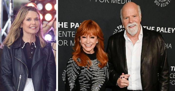 Reba McEntire Interrupts Savannah Guthrie When Pressed About 'Husband' Rex Linn: 'Now, Wait a Minute'
