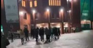 Angry Celtic fans gather outside Parkhead after St Mirren defeat