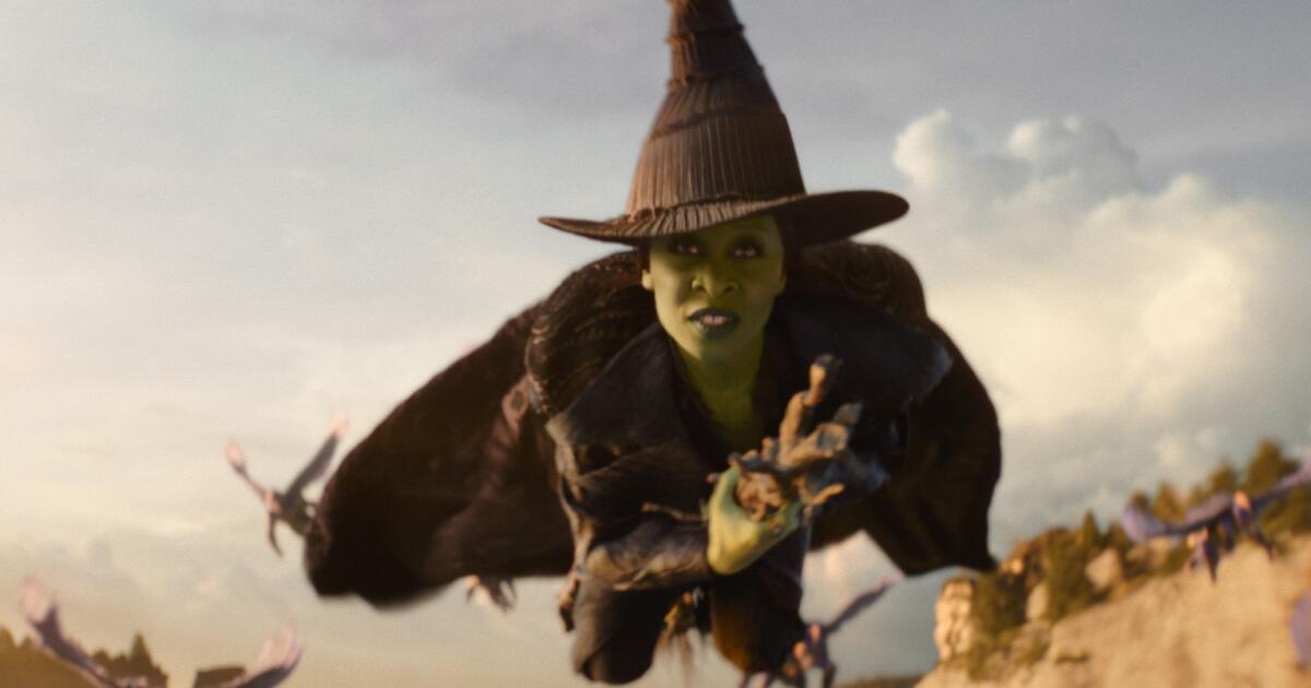 Cynthia Erivo makes history with second 'Wicked' Golden Globe nomination