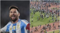 Las autoridades en la India se enfrentaron con aficionados del fútbol en medio de los disturbios generados tras la visita de Lionel Messi