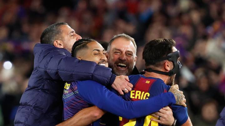 Flick: “Ha sido genial, hemos estado de otro nivel”