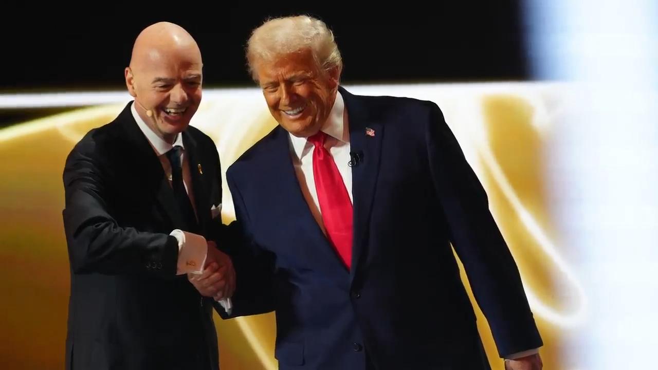 FIFA gives Trump a peace prize in a departure from its traditional focus on sport