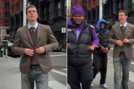 Model Goes Viral When New Yorkers Crash His OOTD Video (Exclusive)
