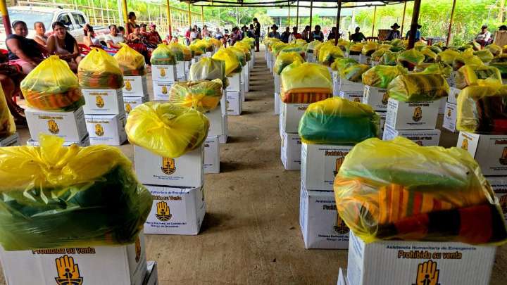 A los damnificados de Maní, Casanare, les llegaron las ayudas