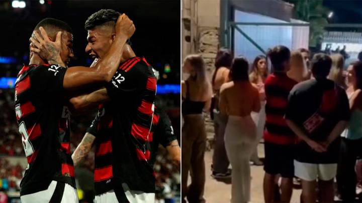 Escándalo en Flamengo: aseguran que dos jugadores se pelearon tras tener un romance con la misma mujer