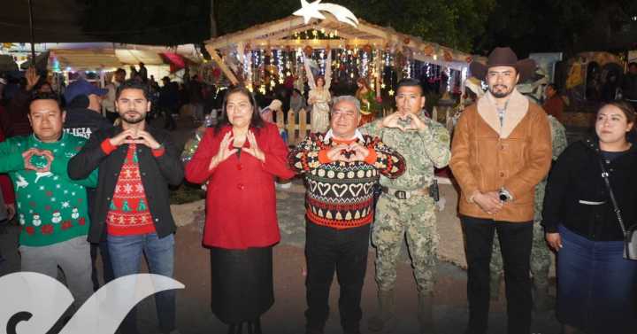 El espíritu navideño llega al municipio de Amozoc
