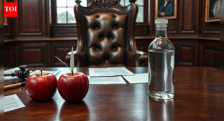 Two apples, one handwash: Pakistan's strangest theft case from judge's chamber; FIR lodged