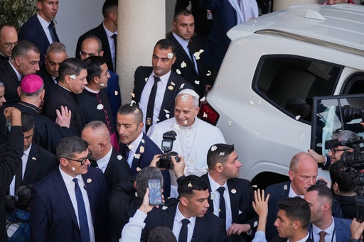 Pope Leo XIV sends message of support to southern Lebanon as he ends 1st foreign trip