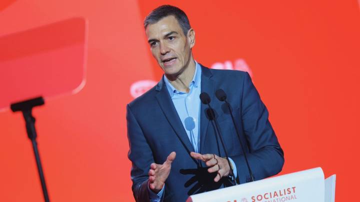 Pedro Sánchez, entrevistado este martes por Gemma Nierga en Cafè d'idees