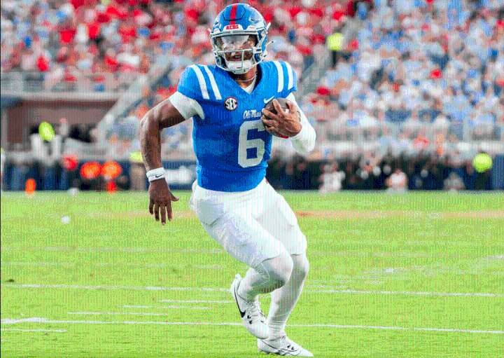 Trinidad Chambliss named SEC Newcomer of the Year amid historic Ole Miss football season