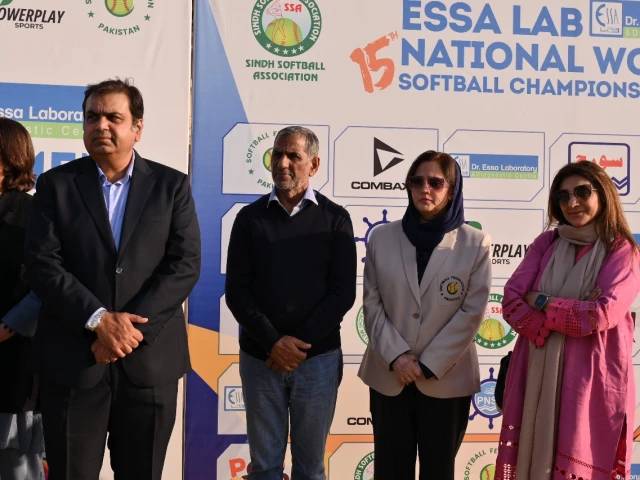 15th National Women’s Softball Championship kicks off in Karachi