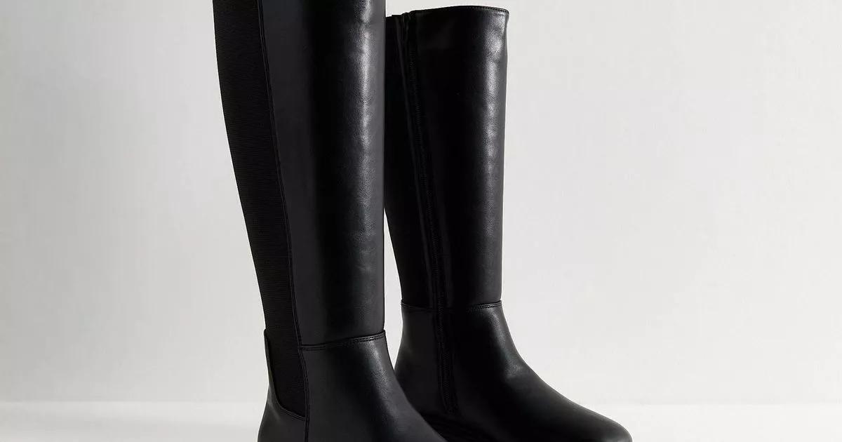 Shoppers say New Look's £56 wide fit knee high boots are 'perfect' for wider calves