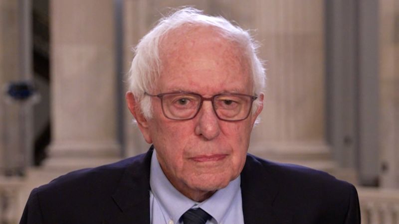 Sen. Bernie Sanders reacts to JD Vance’s praise about him