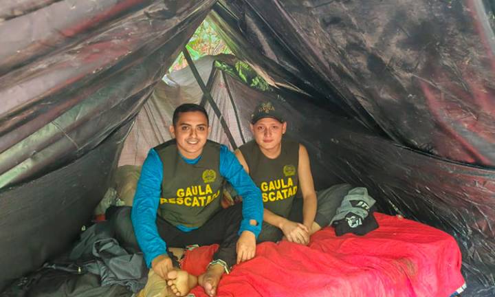 Gaula rescata a Miguel Ayala y a su mánager tras