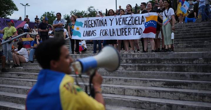 Venezuela opposition supporters rally in cities across the world
