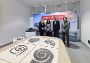 La familia de Martín Chirino dona 'El viento, espiral de una rosa' al Centro Cultural Oscar Niemeyer