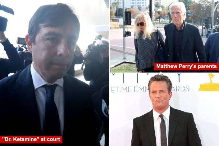 Matthew Perry’s ‘Dr. Ketamine’ sentenced for his role in actor's OD death