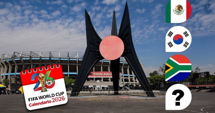 ¡México vs. Sudáfrica en debut del Mundial 2026! Calendario de la Selección en fase de grupos