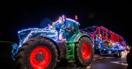 Christmas tractor parade in Nuneaton, Bedworth and Coventry tonight