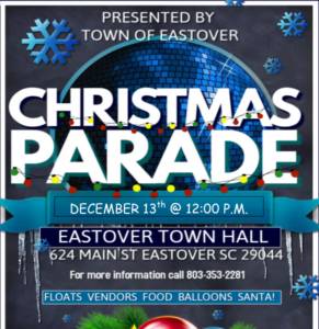 Annual Eastover Christmas Parade