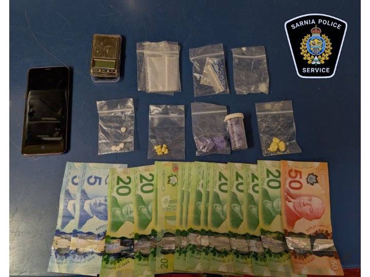 Man passed out in Sarnia bathroom charged with trafficking