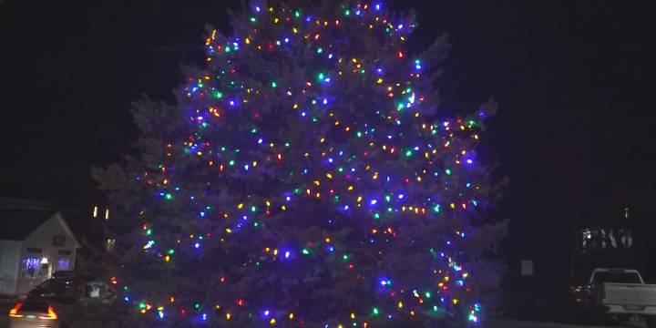Blue Hill celebrates annual Christmas tree lighting