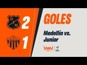 Resumen, goles y video: Medellín venció 2-1 a Junior por la Liga BetPlay 2025