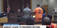 Arrest warrant leads to refund promise for 89