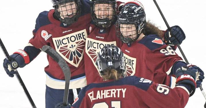 Desbiens makes 11 third-period saves, backstops Victoire to win over Sceptres