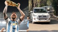 VIDEO: Argentina Football Legend Lionel Messi Leaves Hyderabad, Prepares For Mumbai Leg Of His GOAT India Tour