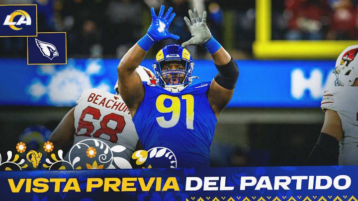 Rams visitan a Arizona sin fijarse en récords de ganados y perdidos: "En cada juego estás propenso a perder"