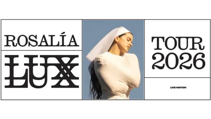 Rosalía arrasa con anuncio del LUX Tour 2026 y confirma 4 fechas en México