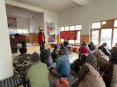 Celebration of World Soil Day 2025 at Tukla Village by India’s highest KVK stationed at Nyoma.