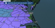 First Warning Forecast: Rain and snow mix Monday